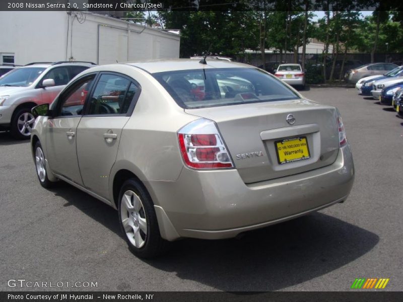 Sandstone / Charcoal/Steel 2008 Nissan Sentra 2.0