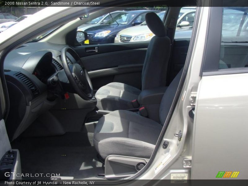 Sandstone / Charcoal/Steel 2008 Nissan Sentra 2.0