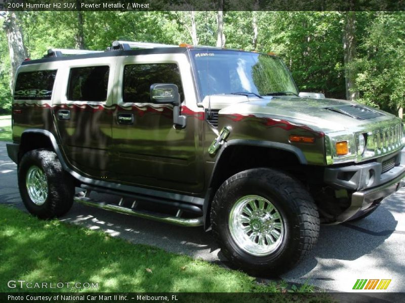 Pewter Metallic / Wheat 2004 Hummer H2 SUV