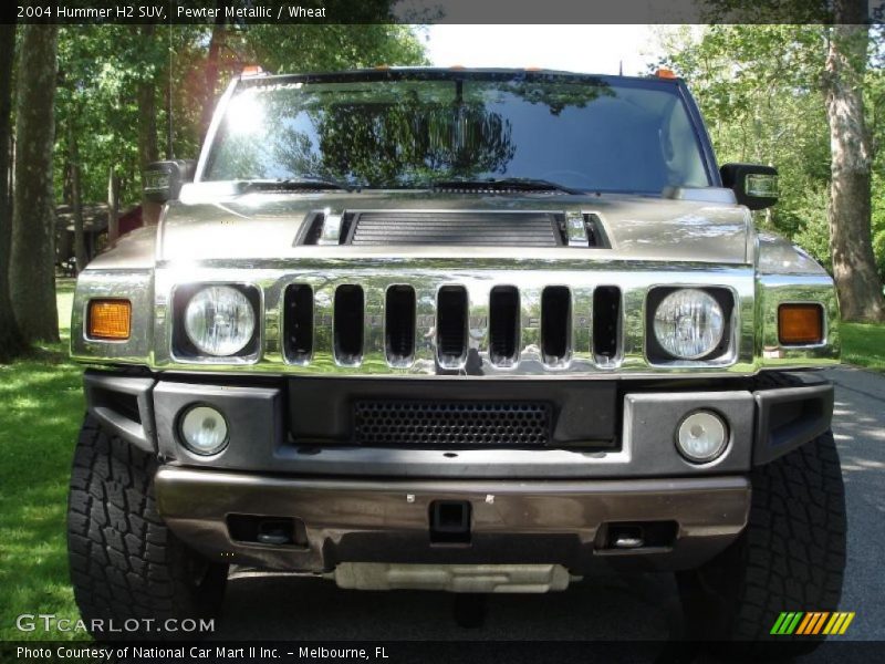 Pewter Metallic / Wheat 2004 Hummer H2 SUV