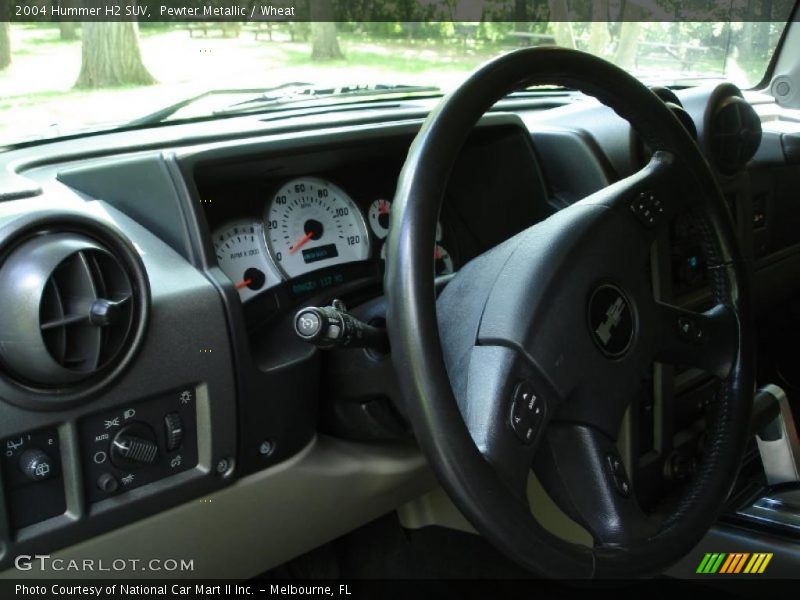 Pewter Metallic / Wheat 2004 Hummer H2 SUV