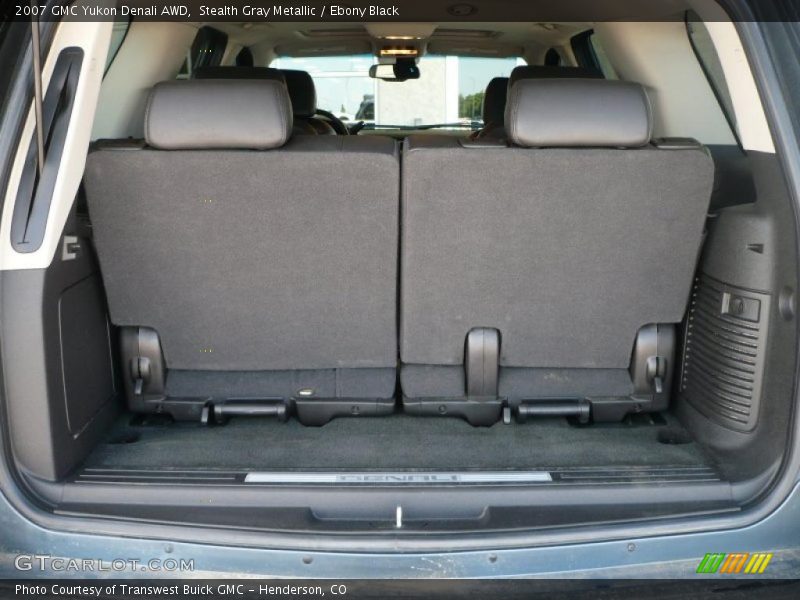 Stealth Gray Metallic / Ebony Black 2007 GMC Yukon Denali AWD