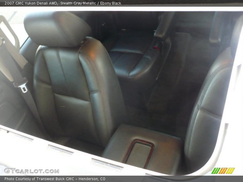 Stealth Gray Metallic / Ebony Black 2007 GMC Yukon Denali AWD