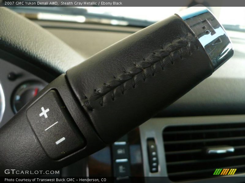 Stealth Gray Metallic / Ebony Black 2007 GMC Yukon Denali AWD