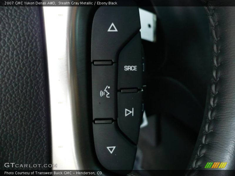 Stealth Gray Metallic / Ebony Black 2007 GMC Yukon Denali AWD