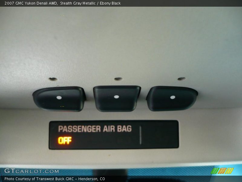 Stealth Gray Metallic / Ebony Black 2007 GMC Yukon Denali AWD