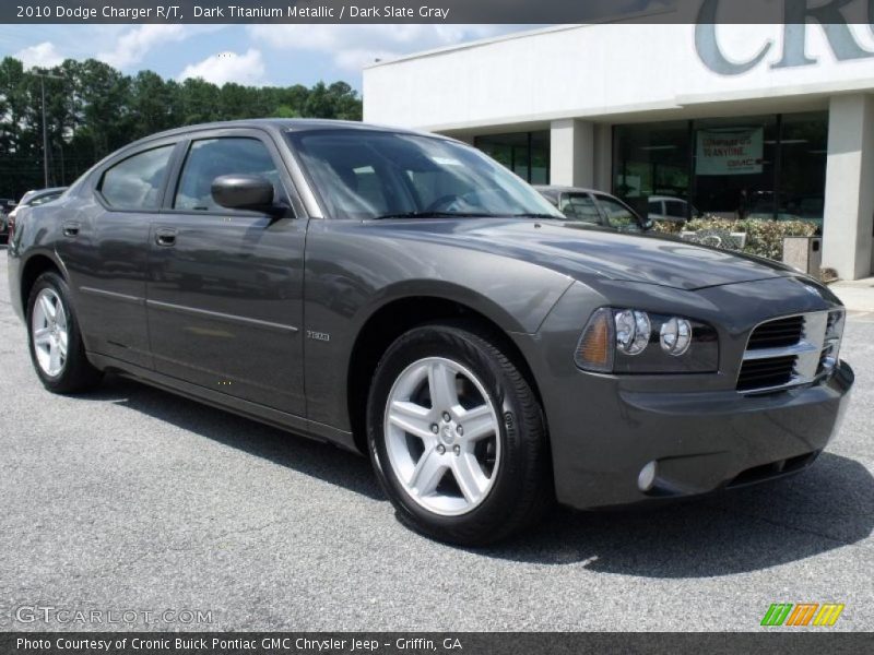 Dark Titanium Metallic / Dark Slate Gray 2010 Dodge Charger R/T