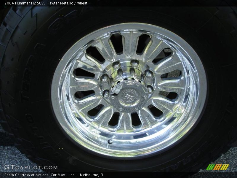 Pewter Metallic / Wheat 2004 Hummer H2 SUV