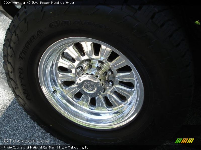 Pewter Metallic / Wheat 2004 Hummer H2 SUV