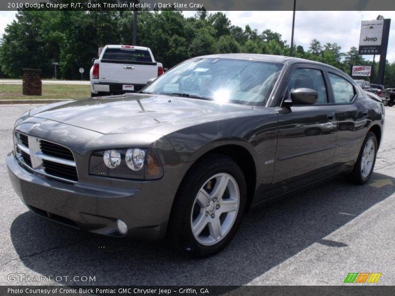 Dark Titanium Metallic / Dark Slate Gray 2010 Dodge Charger R/T