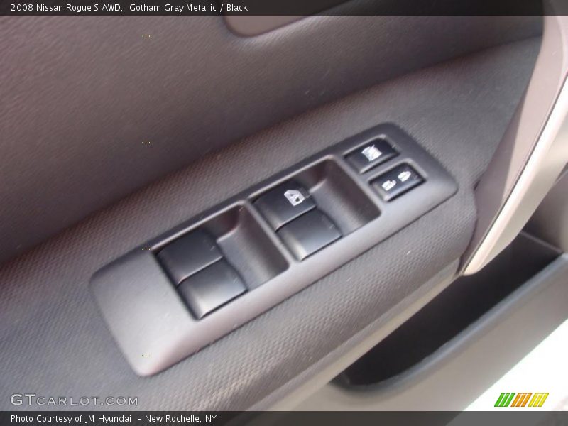 Gotham Gray Metallic / Black 2008 Nissan Rogue S AWD