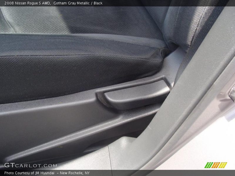 Gotham Gray Metallic / Black 2008 Nissan Rogue S AWD