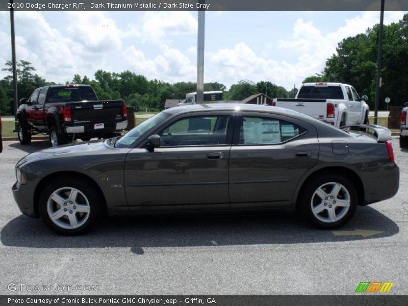 Dark Titanium Metallic / Dark Slate Gray 2010 Dodge Charger R/T