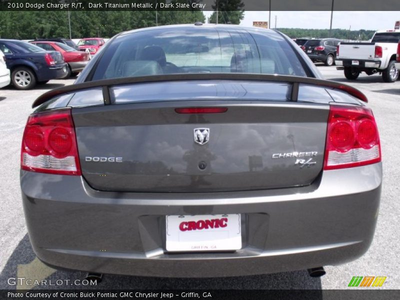 Dark Titanium Metallic / Dark Slate Gray 2010 Dodge Charger R/T