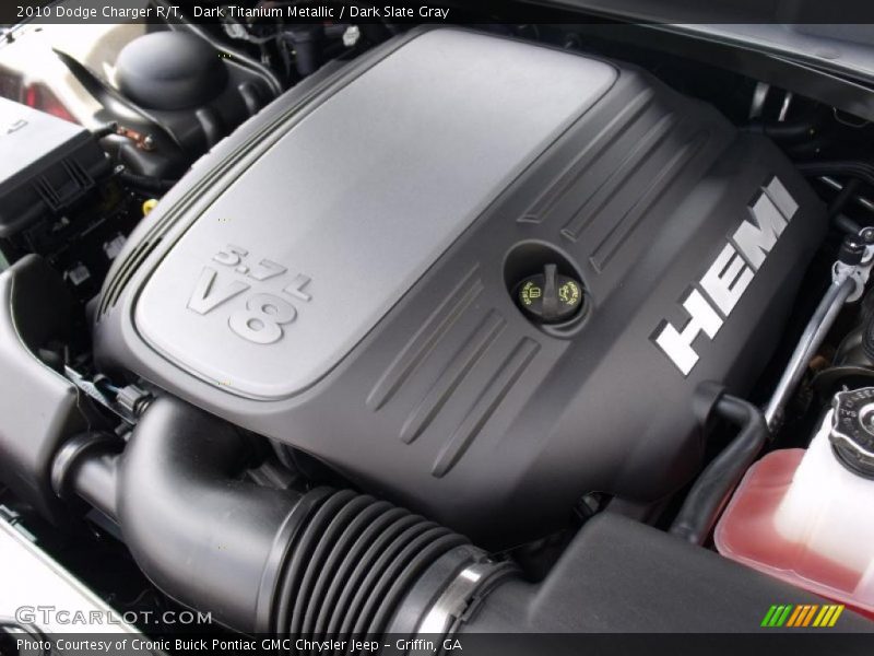 Dark Titanium Metallic / Dark Slate Gray 2010 Dodge Charger R/T