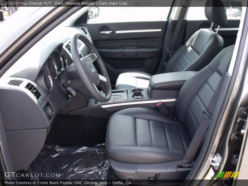 Dark Titanium Metallic / Dark Slate Gray 2010 Dodge Charger R/T
