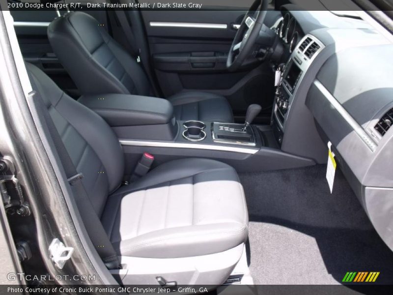 Dark Titanium Metallic / Dark Slate Gray 2010 Dodge Charger R/T