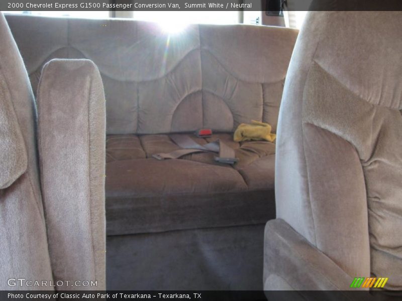 Summit White / Neutral 2000 Chevrolet Express G1500 Passenger Conversion Van