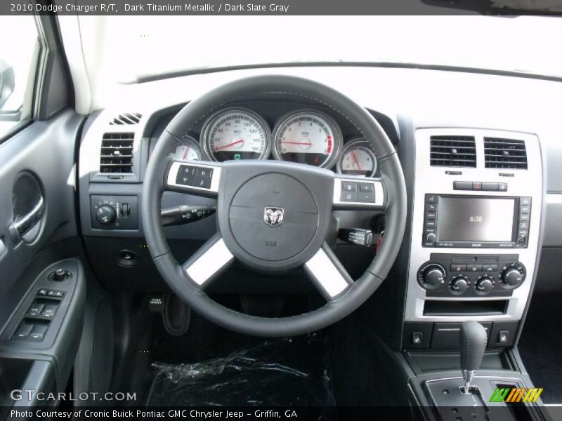 Dark Titanium Metallic / Dark Slate Gray 2010 Dodge Charger R/T