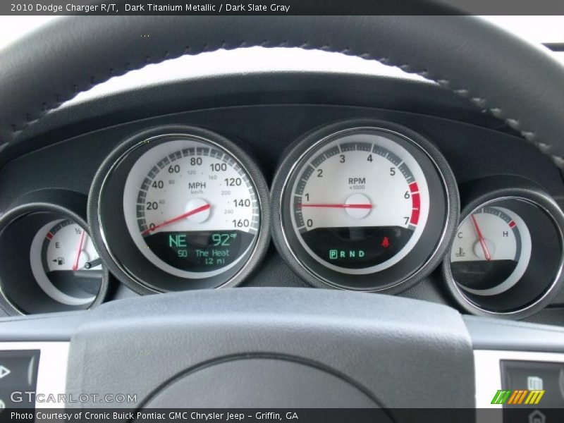 Dark Titanium Metallic / Dark Slate Gray 2010 Dodge Charger R/T