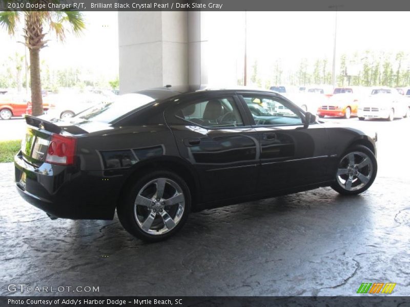 Brilliant Black Crystal Pearl / Dark Slate Gray 2010 Dodge Charger R/T