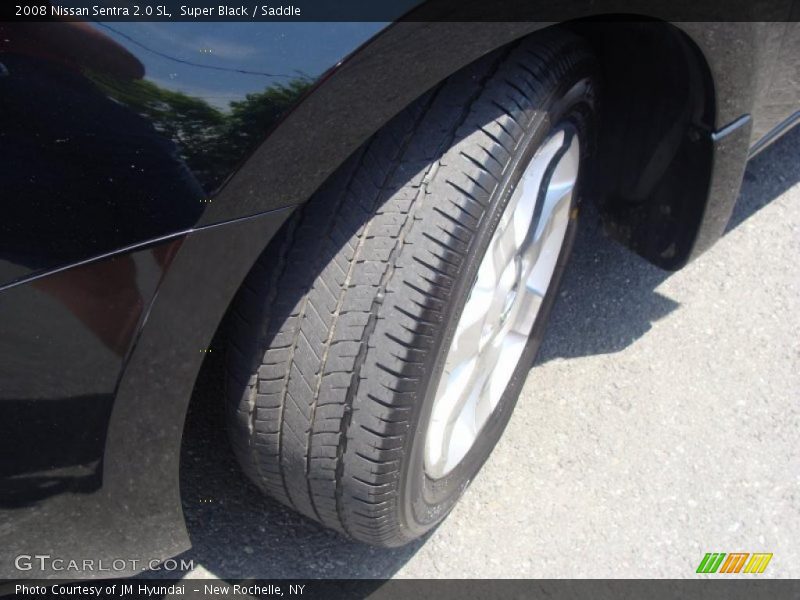 Super Black / Saddle 2008 Nissan Sentra 2.0 SL