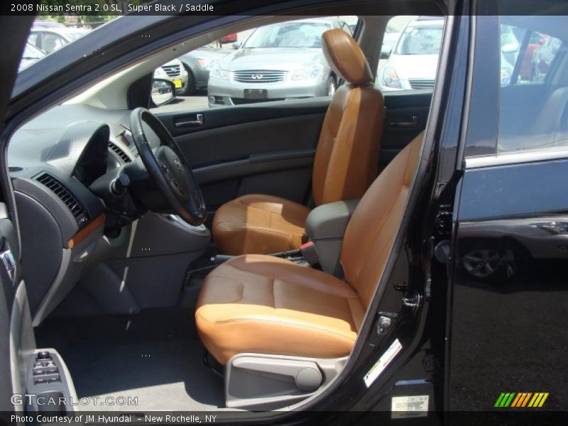 Super Black / Saddle 2008 Nissan Sentra 2.0 SL