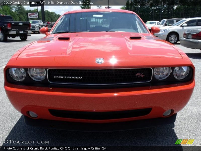HEMI Orange / Dark Slate Gray 2010 Dodge Challenger R/T