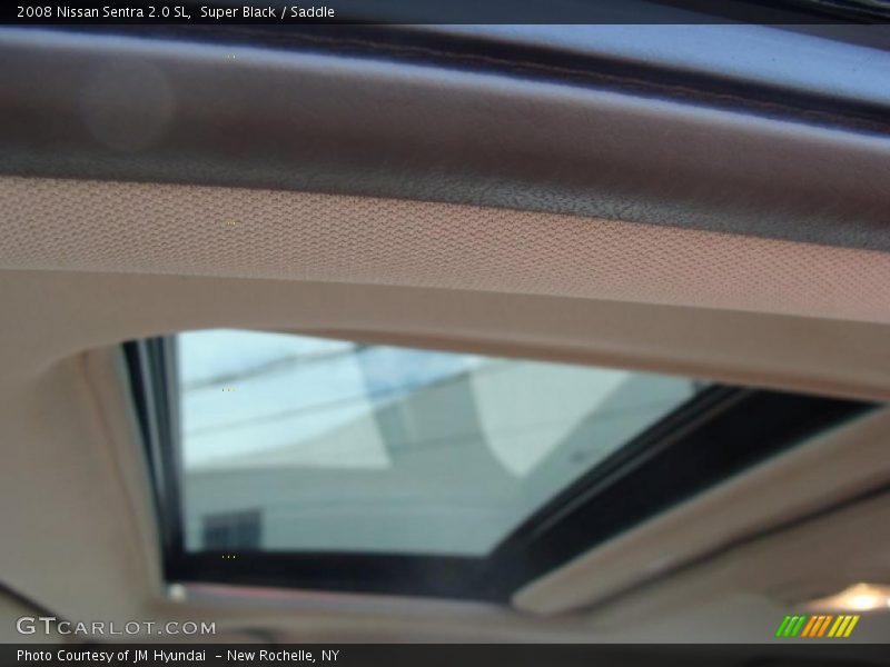 Super Black / Saddle 2008 Nissan Sentra 2.0 SL
