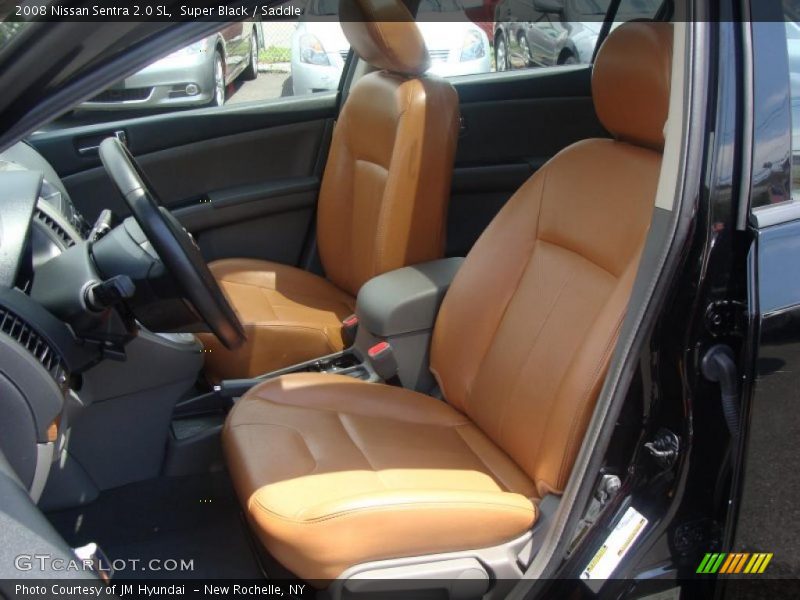 Super Black / Saddle 2008 Nissan Sentra 2.0 SL