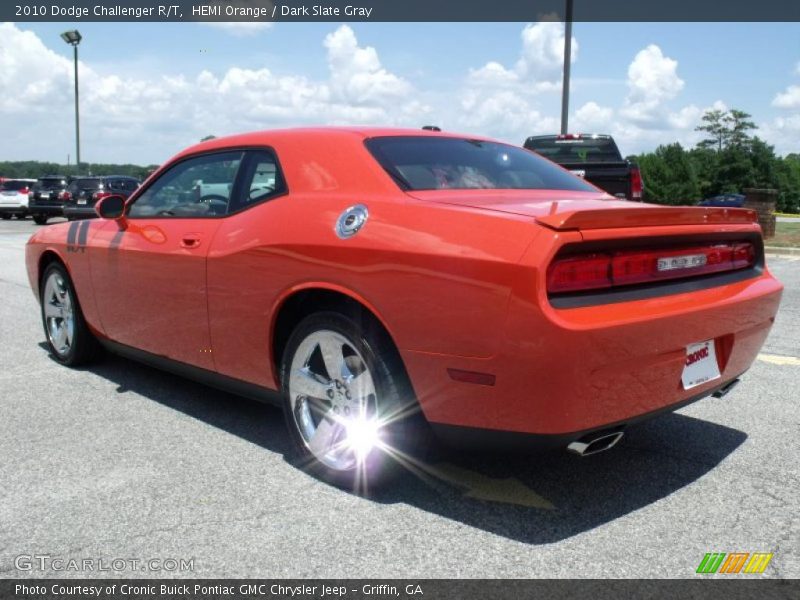 HEMI Orange / Dark Slate Gray 2010 Dodge Challenger R/T