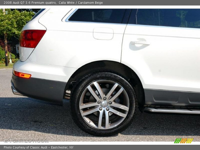 Calla White / Cardamom Beige 2008 Audi Q7 3.6 Premium quattro