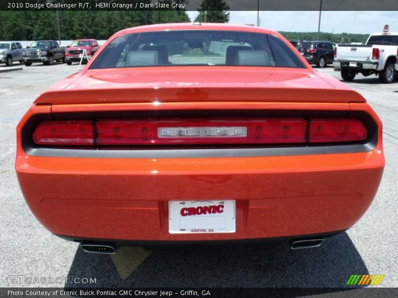 HEMI Orange / Dark Slate Gray 2010 Dodge Challenger R/T