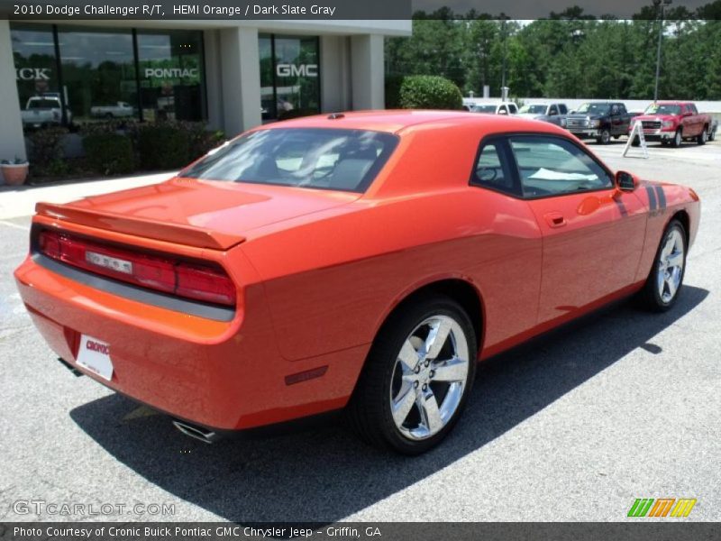 HEMI Orange / Dark Slate Gray 2010 Dodge Challenger R/T