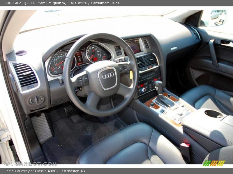 Calla White / Cardamom Beige 2008 Audi Q7 3.6 Premium quattro