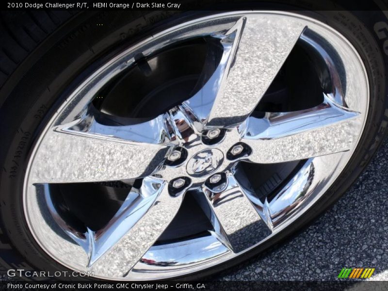HEMI Orange / Dark Slate Gray 2010 Dodge Challenger R/T