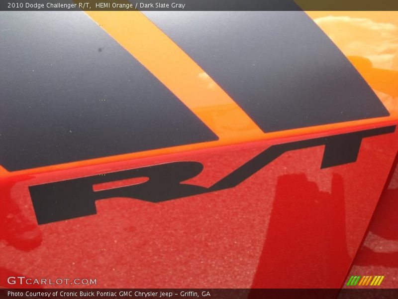 HEMI Orange / Dark Slate Gray 2010 Dodge Challenger R/T
