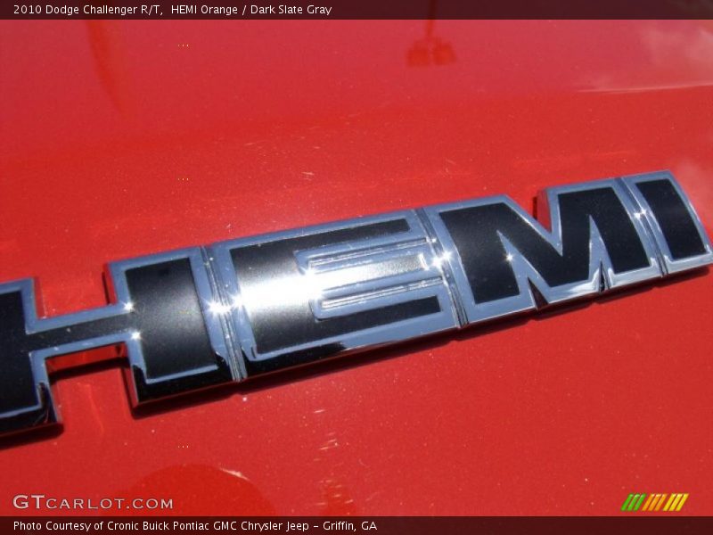 HEMI Orange / Dark Slate Gray 2010 Dodge Challenger R/T