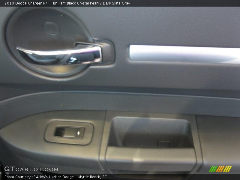 Brilliant Black Crystal Pearl / Dark Slate Gray 2010 Dodge Charger R/T