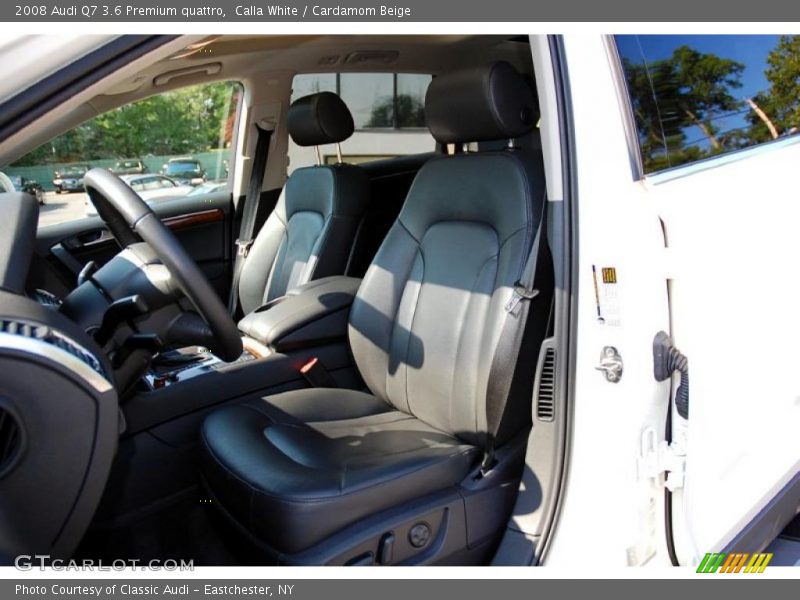 Calla White / Cardamom Beige 2008 Audi Q7 3.6 Premium quattro