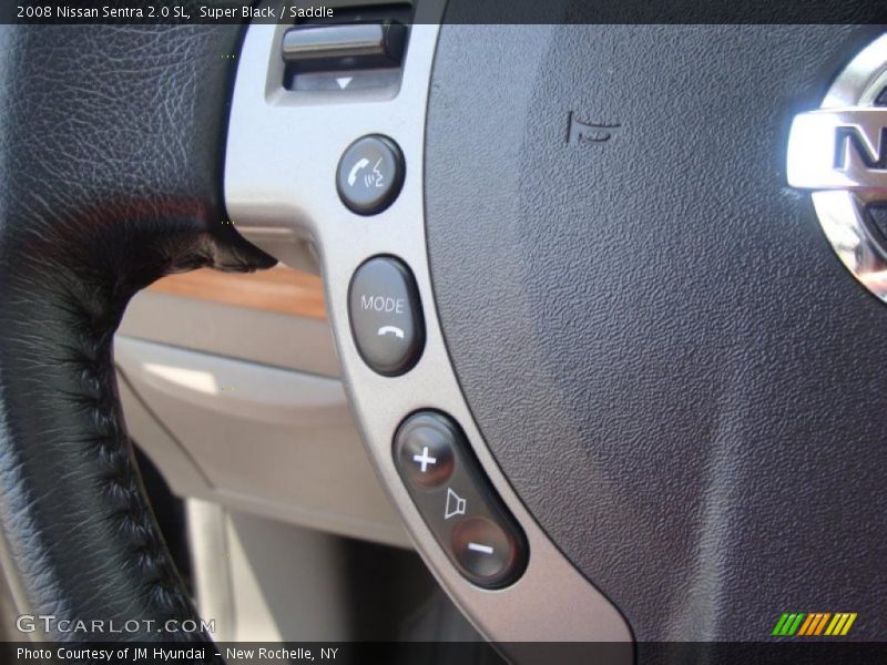 Super Black / Saddle 2008 Nissan Sentra 2.0 SL