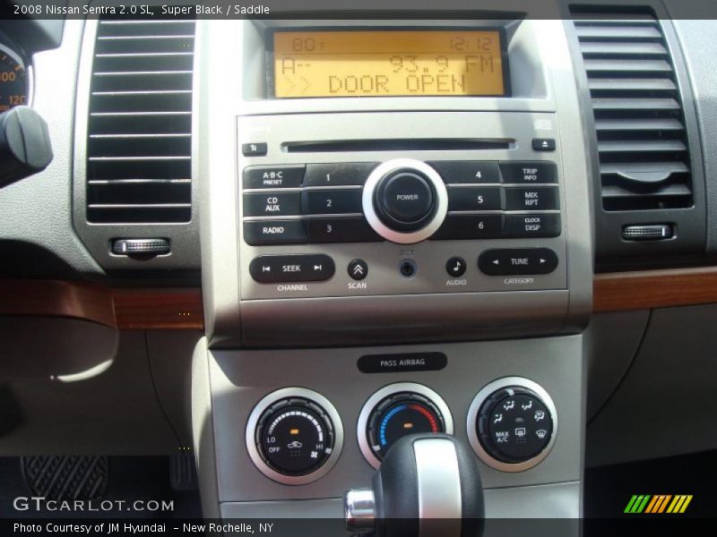 Super Black / Saddle 2008 Nissan Sentra 2.0 SL