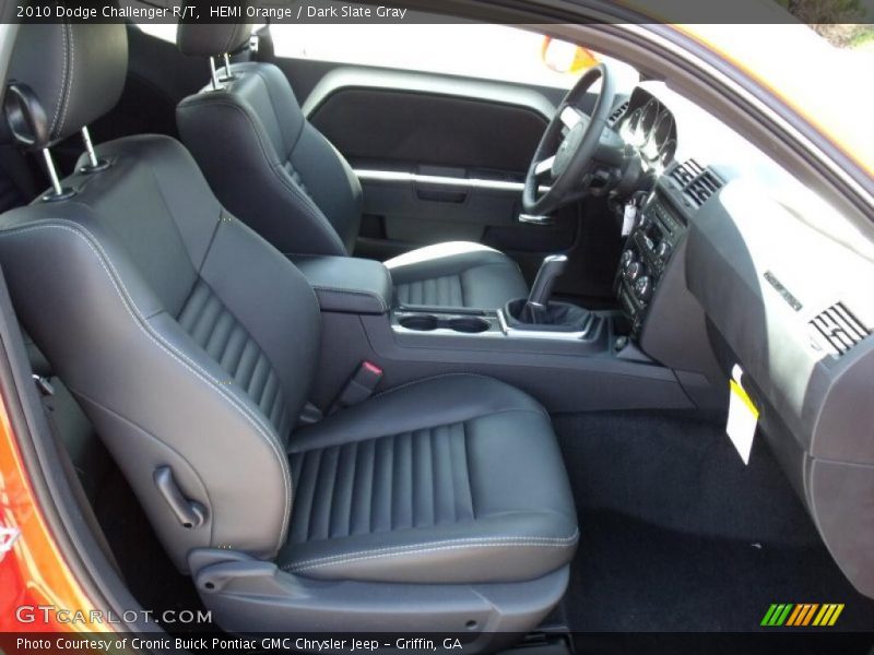 HEMI Orange / Dark Slate Gray 2010 Dodge Challenger R/T