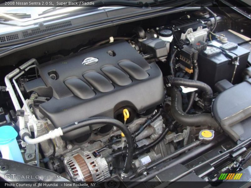 Super Black / Saddle 2008 Nissan Sentra 2.0 SL