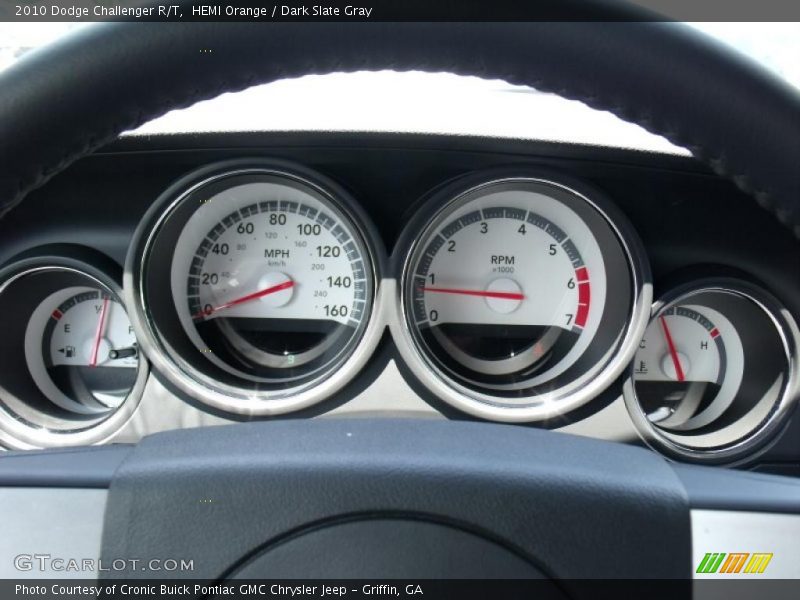 HEMI Orange / Dark Slate Gray 2010 Dodge Challenger R/T