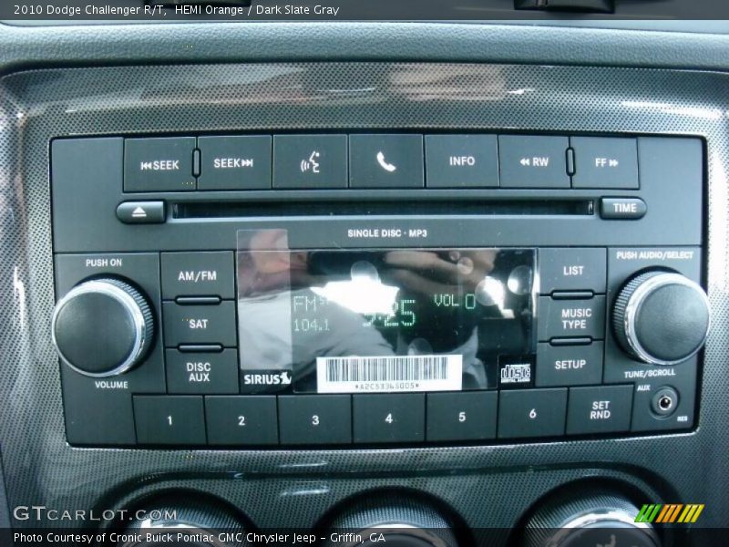 HEMI Orange / Dark Slate Gray 2010 Dodge Challenger R/T