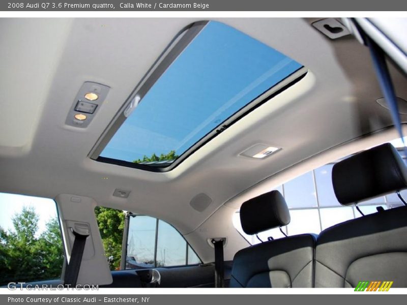 Calla White / Cardamom Beige 2008 Audi Q7 3.6 Premium quattro