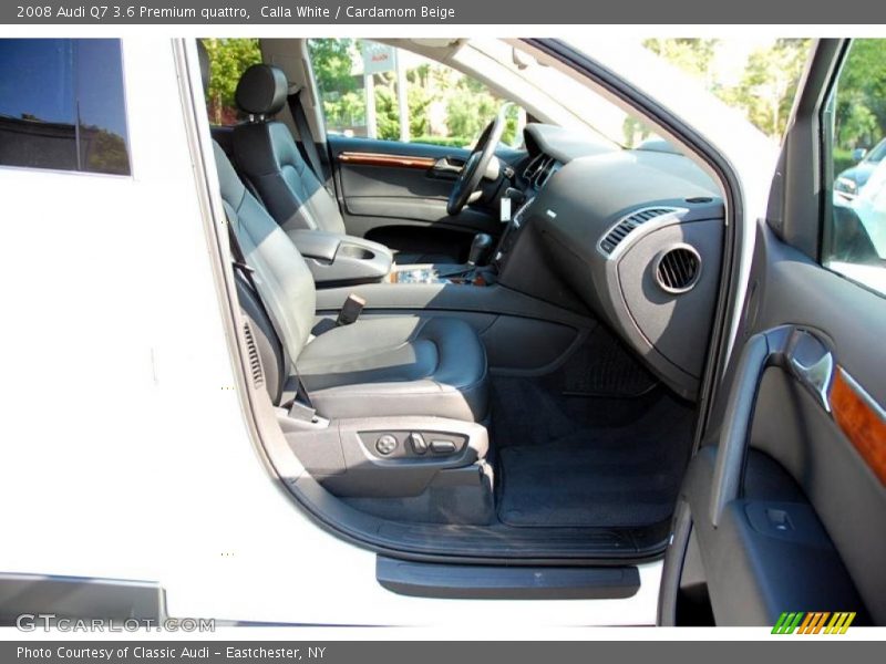 Calla White / Cardamom Beige 2008 Audi Q7 3.6 Premium quattro