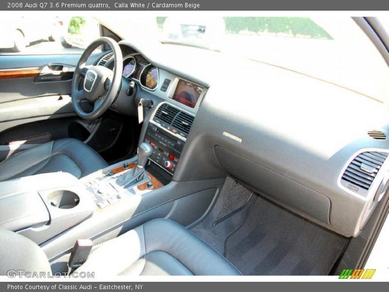 Calla White / Cardamom Beige 2008 Audi Q7 3.6 Premium quattro