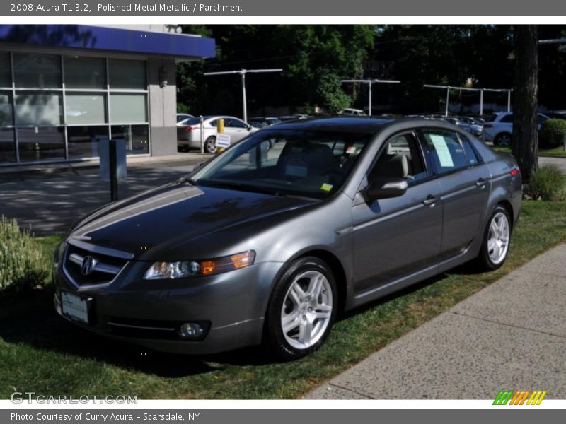 Polished Metal Metallic / Parchment 2008 Acura TL 3.2